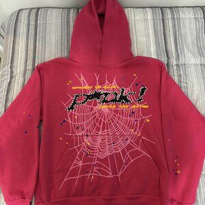 Sp5der Hoodie (Pink v2)